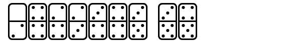 Dominos ST font preview